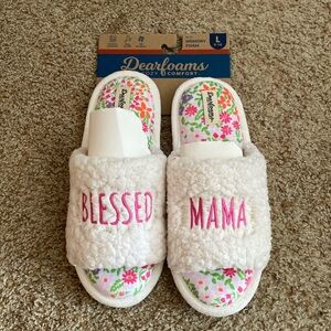 Dearfoam slippers “Blessed Mama” size L